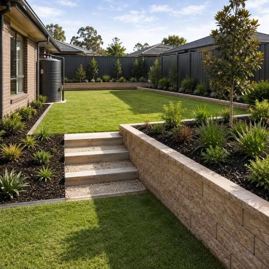 Landscaping & Hardscaping project in Geelong