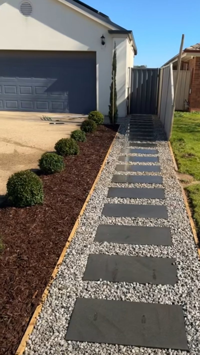 Landscaping & Hardscaping project in Geelong